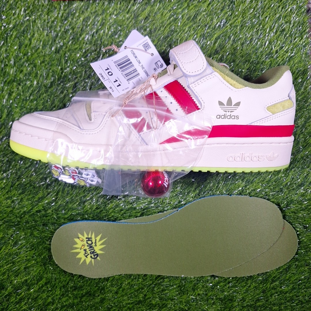 Adidas Originals Forum Low Classic x The Grinch Men's Sneakers Casual Shoes  10