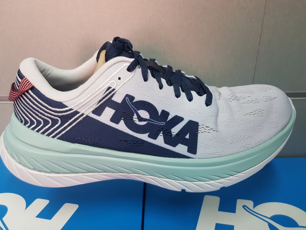 NEW Hoka 1102886/NCMO CARBON X Nimbus Cloud/Moonlit Ocean Men's Running Shoes
