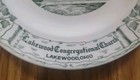Kettlesprings Kilns Lakewood Congregational Church Lakewood,Oh. Collector Plate  — photo 2