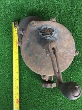 Vintage Bench Hand Grindstone American Milwaukee, Turns Freely. Tools.