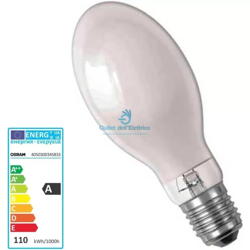 Osram Powerstar hqi-e e27 100w bianca
