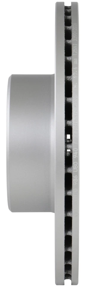 Rotor de freno de disco delantero Bosch QuietCast para Mercedes-Benz 300SD 1985 Foto 4 de 4