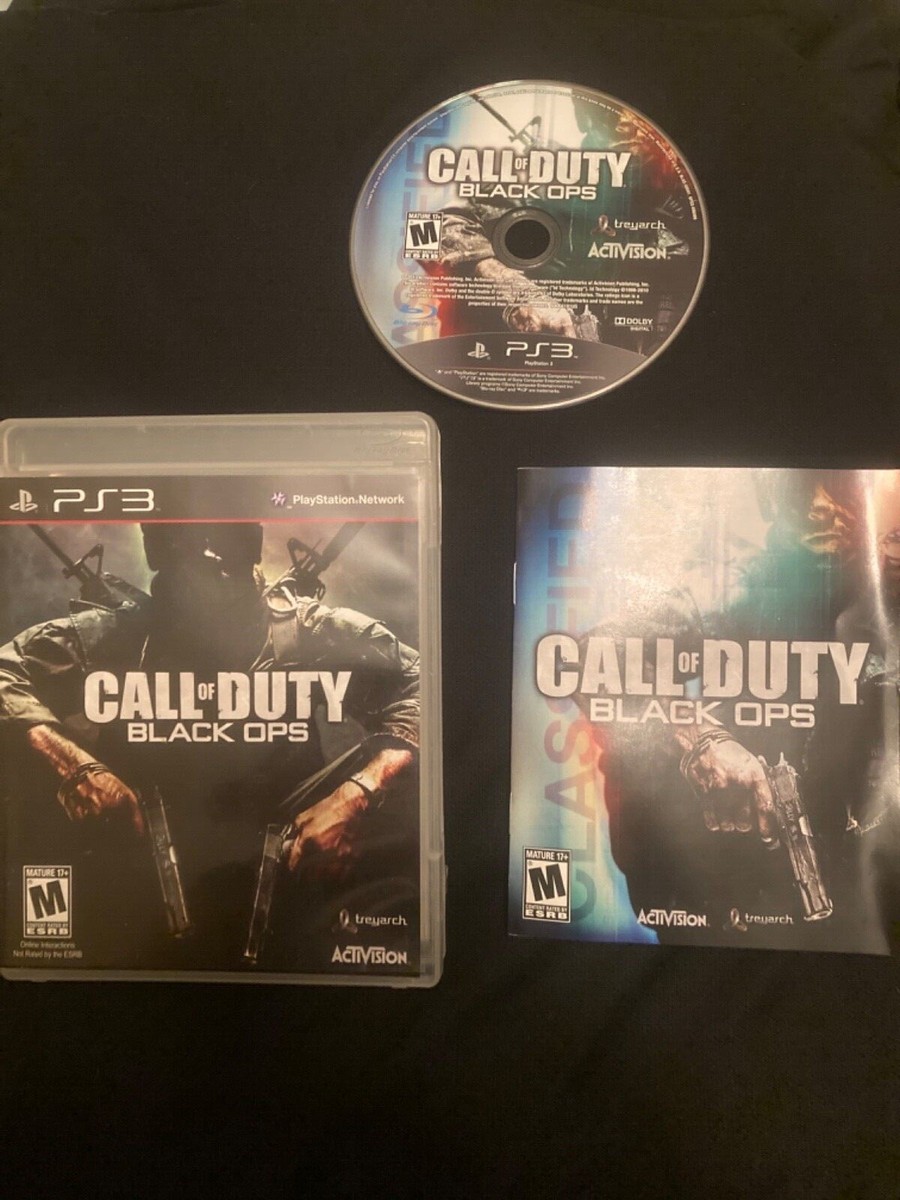 Call of Duty: Black Ops (Sony PlayStation 3, 2010) PS3 Complete