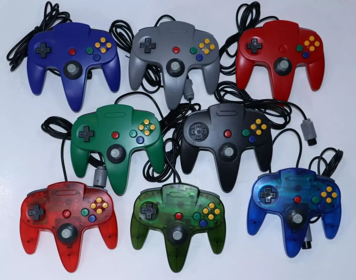 EXCELLENT - N64 Nintendo 64 Console UP TO 4 NEW CONTROLLERS EXCELLENT - N64 Nintendo 64 Console UP TO 4 NEW CONTROLLERS