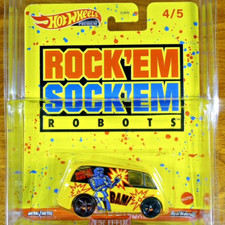 Hot Wheels Pop Culture Mattel Brands Quick D-Livery Rock'em Sock'em Robots 2022