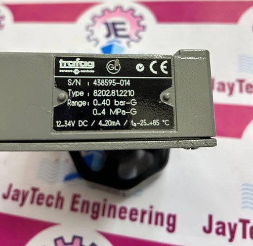 TRAFAG 8202.81.2210 PRESSURE TRANSMITTER 438595-014 - Picture 5 of 5