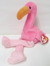 Ty - Beanie Baby "Pinky" Flamingo * PRISTINE Clean Mint w/Mint Tags Brand NEW