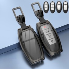 For Nissan Sport Qashqai Rogue X-trail Rogue Zinc Alloy Tpu Car Key Case Cover