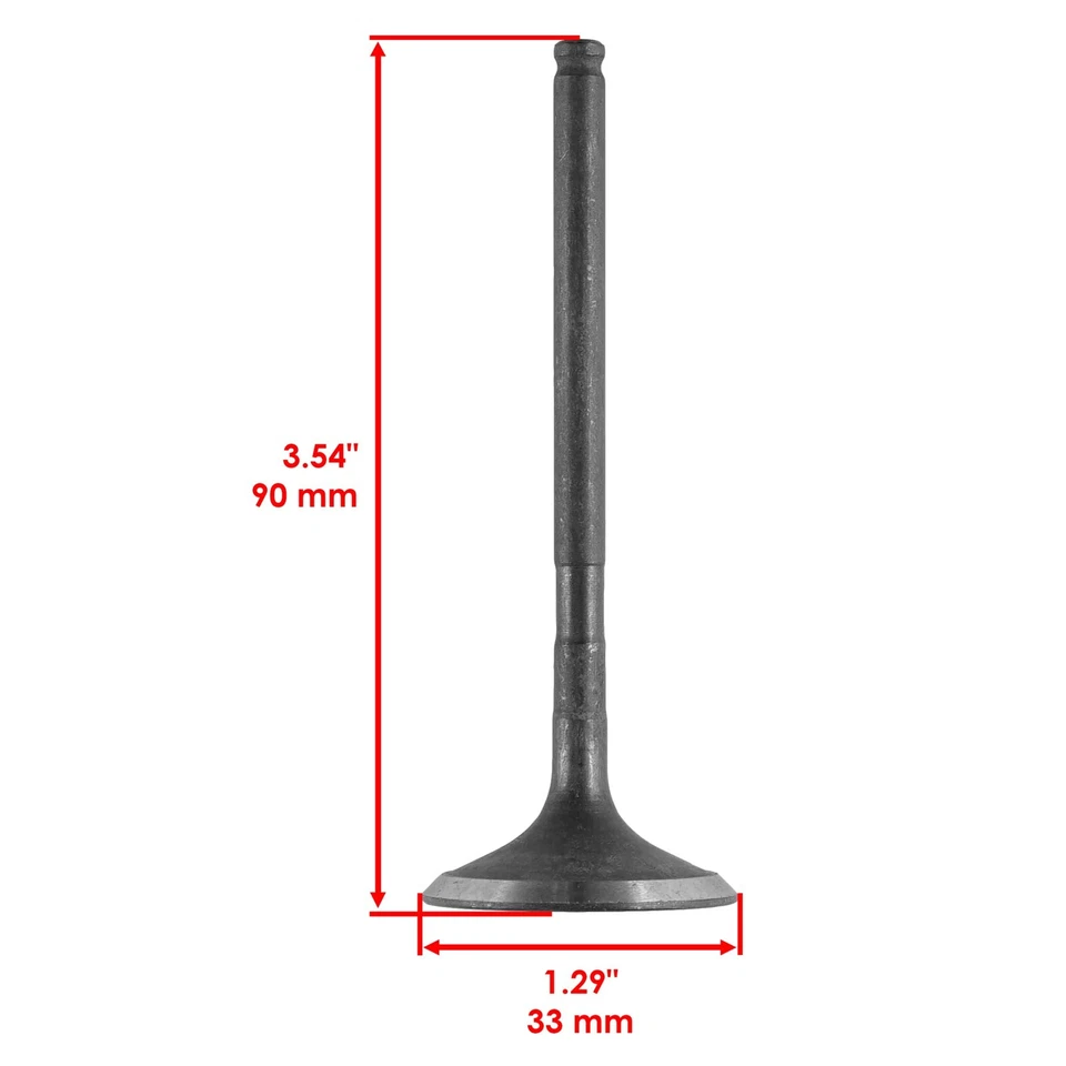 4x Válvula de Entrada e Escape para Arctic Cat Bearcat 5000 XT 2015/3007-152 3007-784 - Imagem 3 de 4