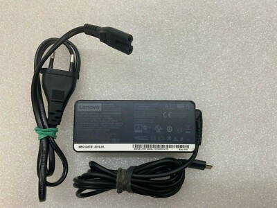Lenovo Netzteil 65W Type-C 01FR025/01FR026 + Stromkabel für L480, L580