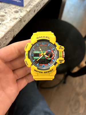 Smael Yellow Navy Seal Tactical Watch