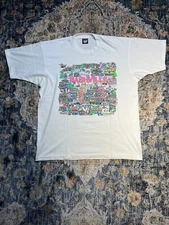 Nashville Music City T Shirt XL, 1990 OPRYLAND USA, Screen stars Best 