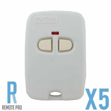 5 x Digi-Code DC5070 2 Button Genuine/Original Remote Control
