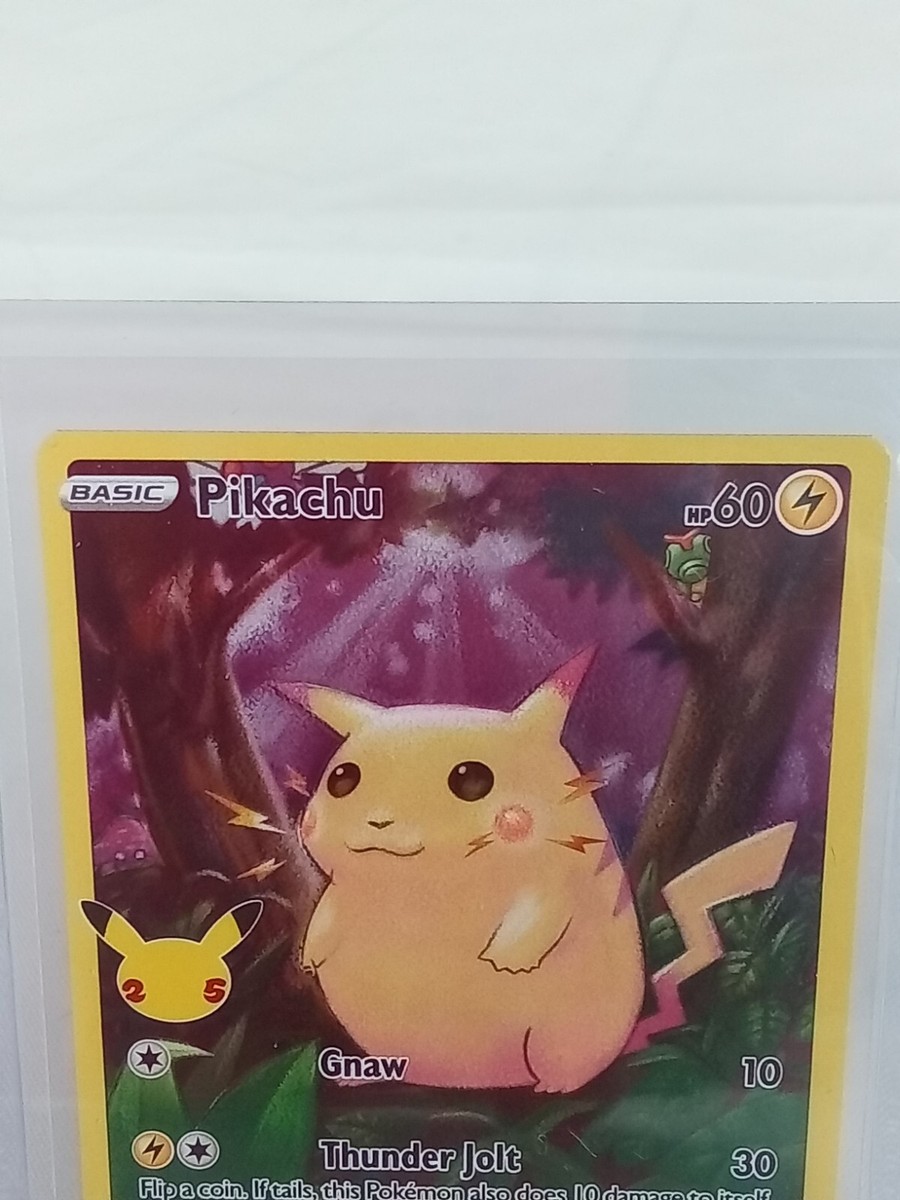 Pikachu 5/25 Rare Holo Pokmon Card 2021 | eBay