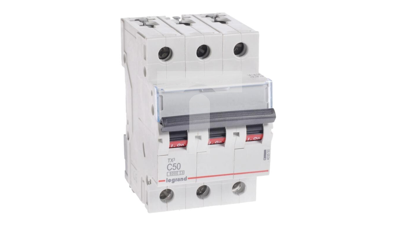 Circuit breaker 3P C 50A 6kA AC S303 TX3 403550 /T2UK