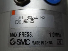 1 SMC CDG1UA63-25 PNEUMATIC CYLINDER