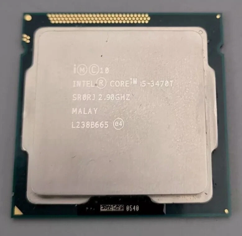 3rd generation Intel Core i5 3470T LGA1155 CPU processor 2.9GHz dual-core 3M 35W - Image 2 of 4