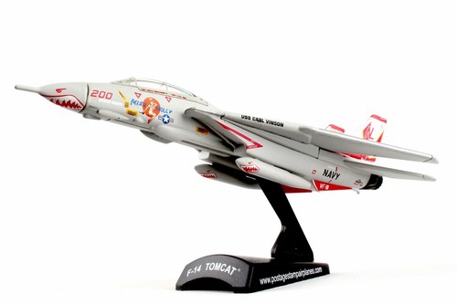 SELLO POSTAL (PS5383-4) MARINA DE EE. UU. F-14 "SUNDOWNERS" ESCALA 1:160 MODELO FUNDIDO A PRESIÓN - Imagen 5 de 11
