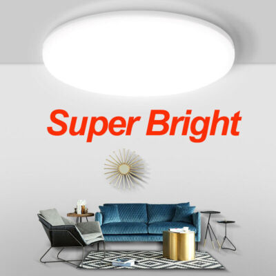 LED Deckenleuchte Rund Deckenlampe Wohnzimmer Badzimmer 12W 18W 24W 36W 50W DHL