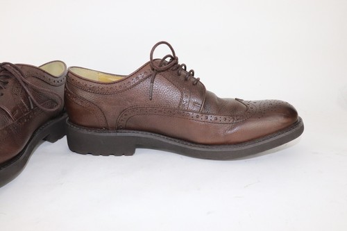 Zapatos Derby Steptronic Ireland Para Hombres con Cordones Marrón Piel de Oveja Cuero Reino Unido 8 Eur 42 - Imagen 9 de 18