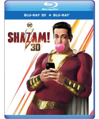 Shazam! (Blu-ray) Zachary Levi Jack Dylan Grazer Jovan Armand Mark Strong