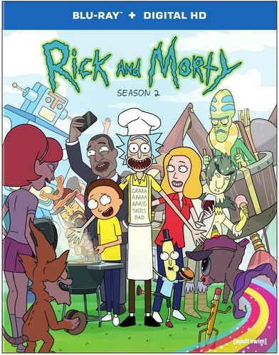 RICK AND MORTY SEASON (Blu/2016) Two/Second [adult swim] Harmon