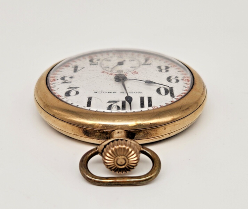 North Shore Swiss A Reymond Pocket Watch 21 Jewels - Needs Service. - Picture 5 of 14