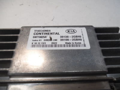 14 KIA OPTIMA 2.4L 39108-2GBH0 COMPUTER BRAIN ENGINE CONTROL ECU  MODULE K5845