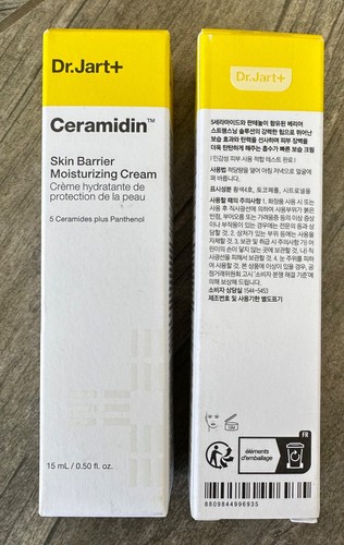 2er Set - Dr. Jart + Ceramidin Hautbarriere Feuchtigkeitscreme je 0,50 flüssige Unzen - Bild 6 von 7