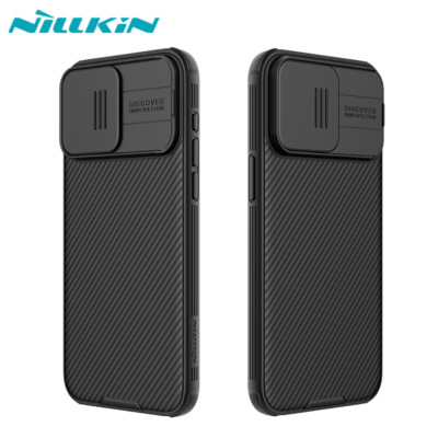 Nillkin for Apple iPhone 15 Pro Max Case Lens Camera Heavy Duty Back Cover