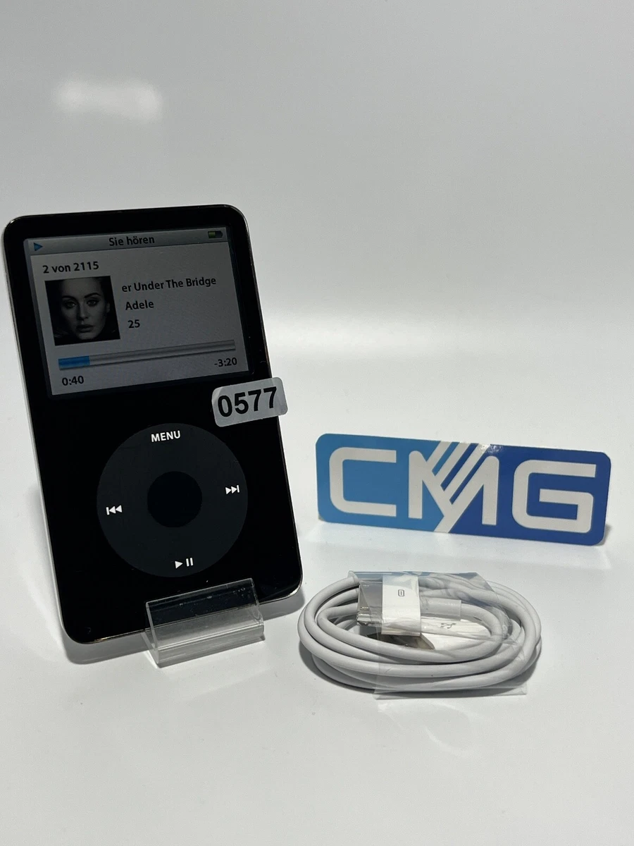 Apple iPod classic video 5.5 Generation 5G black 80GB 5th 2005 Wolfson DAC #0577