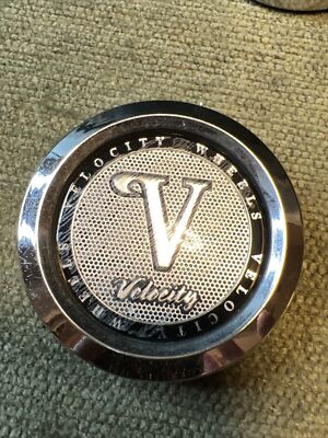 Velocity Wheels Chrome Snap In Center Cap CCVE65-1P
