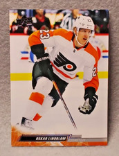 Oskar Lindblom, 2022-23 Upper Deck Series 1 Base #135 - Philadelphia Flyers