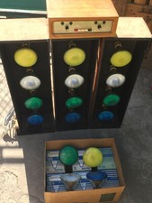 Ensemble jeu de lumière 4x400W synchronisation audio avec malle de transport