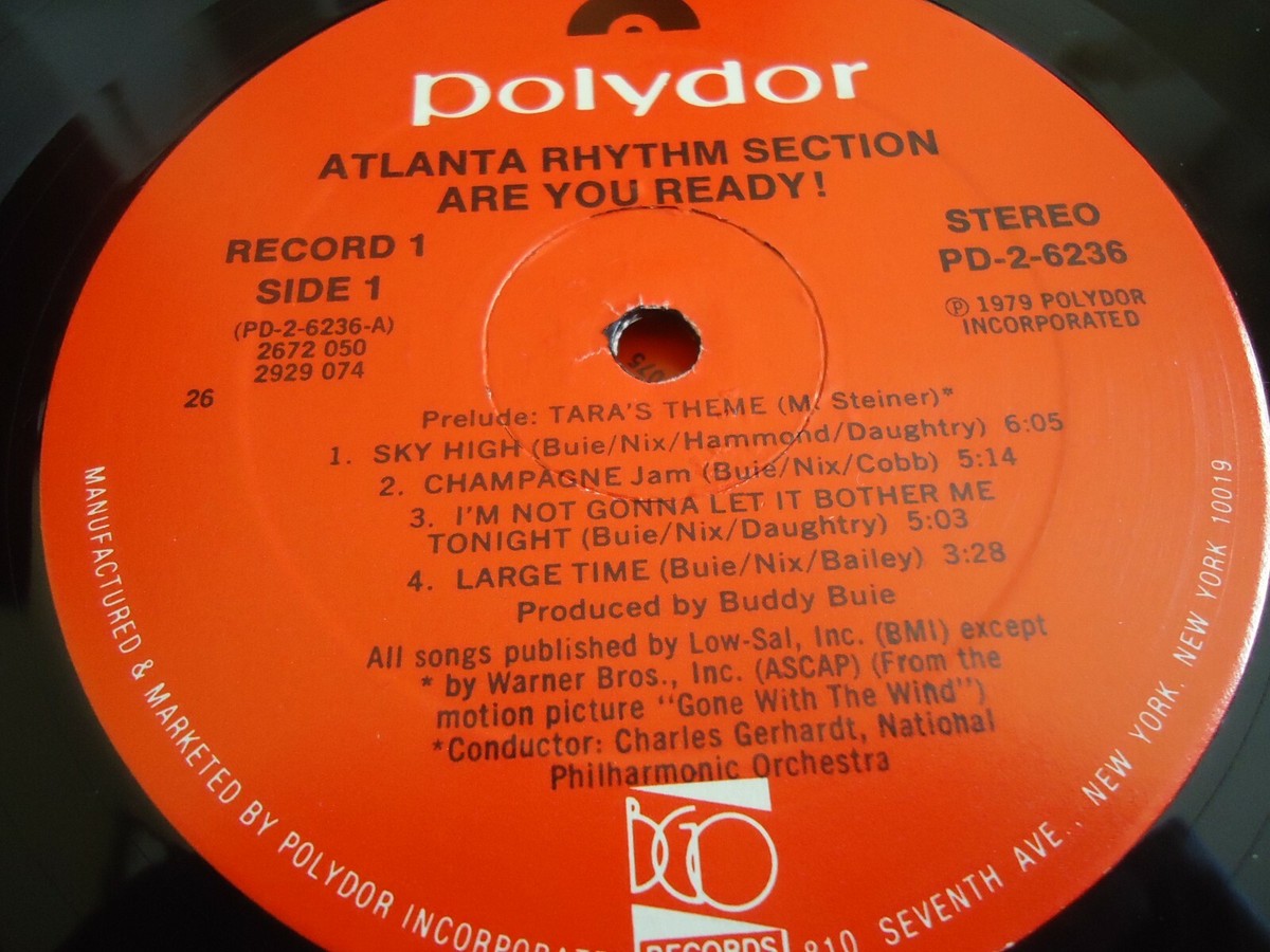洋楽 Atlanta Rhythm Section Are You Ready! Atlanta Rhythm Section – Are You Ready! – 2 x Vinyl (Santa