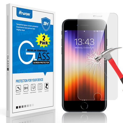Premium 9H Tempered Glass Screen Protector For iPhone 7/8/SE 2020/SE 3 2022 USA
