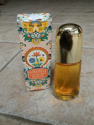 VTG RARE MAX FACTOR HYPNOTIQUE  COLOGNE SPRAY 2 oz FULL BOTTLE WITH BOX
