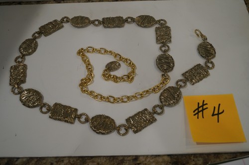SCA MEDIEVAL RENAISSANCE METALLIC SILVER GOLD EXPANDABLE BELTS - CHOICE $10 ea. - Picture 23 of 93