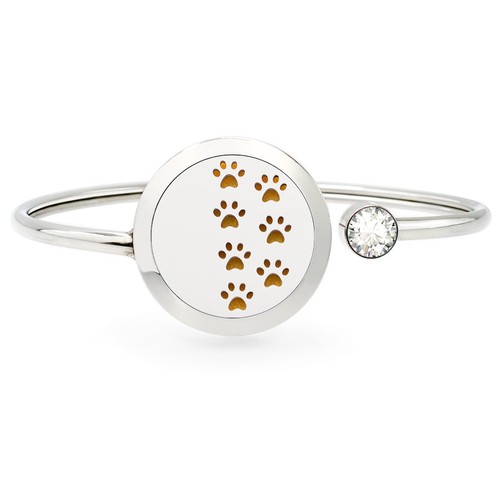 25mm  Rotatable Perfume Bangle Bracelet  Diffuser Essential Aromatherapy Locket - Picture 116 of 209