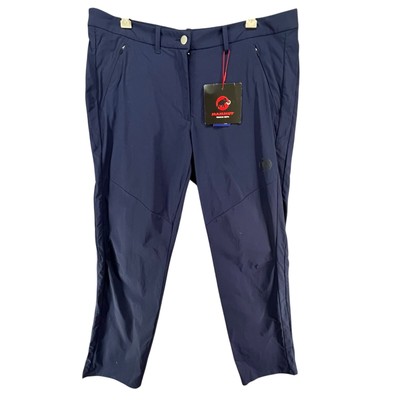Mammut RG Hiking Pants Womens 14 Blue Quick Dry Stretch Comfort Outdoor Gorpcore