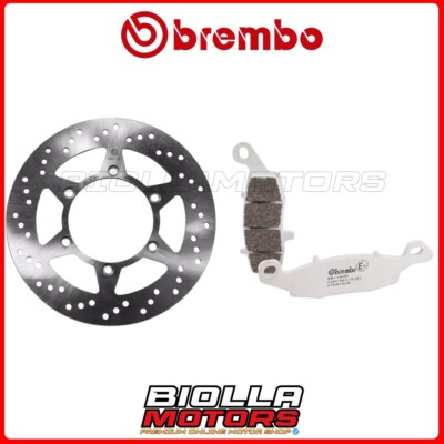 PADS KIT + DISC BREMBO SUZUKI VL INTRUDER 800 2011 FRONT [LA - Fixed] 