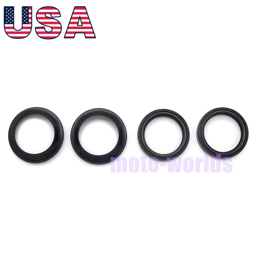 For Yamaha FZR750R 1989-1992/FZR1000 1989-90/FZR400RR 90-92 Front Fork Oil Seals Foto 3 de 4