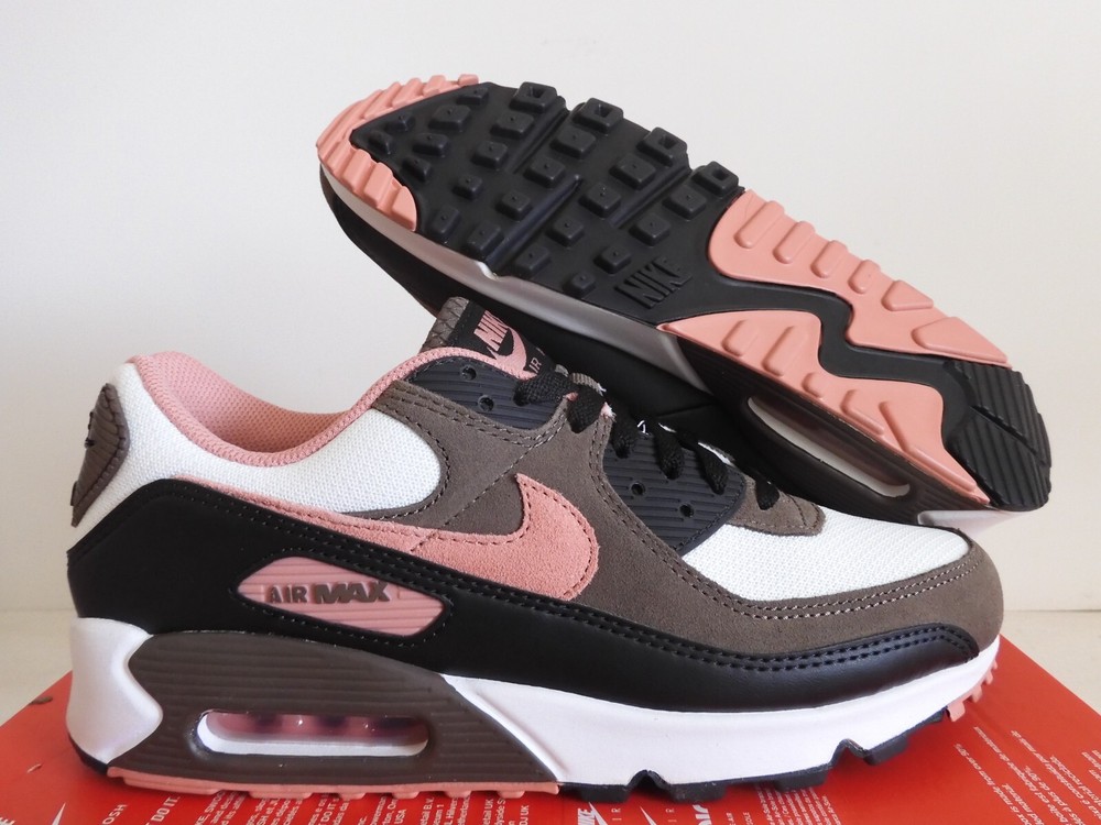 Nike Air Max 90 Summit White-Red Stardust Mens Sz 9 [DM0029-105]