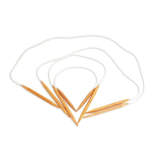 JubileeYarn Circular Bamboo Knitting Needle Set | 4 Length Set | 15 Size Options - Picture 33 of 36
