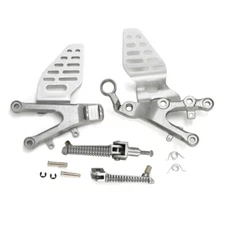 Front Foot Rest Pegs Bracket Set Fit For Yamaha YZF R6 YZFR6 YZF-R6 2006-2016 15