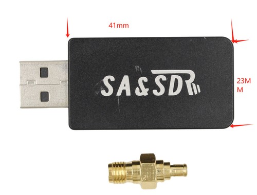 RTL-SDR Defined Radio RF Analyser Broadband Spectrometer Adapter 25MHz~1896MHz - Afbeelding 10 van 10