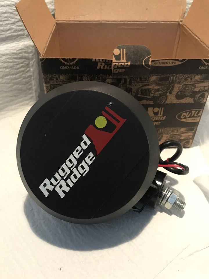 Rugged Ridge 15205.02 Hid Fog Light 5” Black - Image 2 of 3