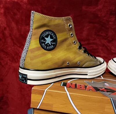 Converse Chuck 70 Hi NBA Jam Hardwood Floor Men Lifestyle Sneakers New Size 11 Converse Chuck 70 Hi NBA Jam Hardwood Floor Men Lifestyle  main image 4