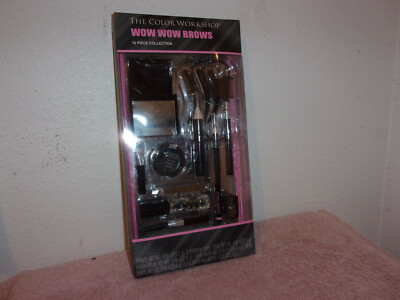 BRAND NEW THE WORKSHOP WOW WOW BROWS 16pc COLLECTION GIFT SET