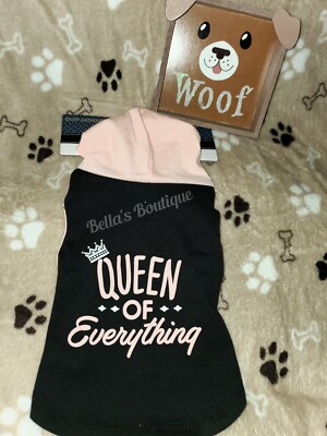 WAG & BONE "QUEEN OF EVERYTHING" HOODIE PET SHIRT/DRESS . SZ M PINK/BLACK | eBay WAG & BONE "QUEEN OF EVERYTHING" HOODIE PET SHIRT/DRESS . SZ M PINK/BLACK | eBay